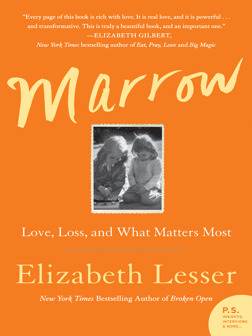Title details for Marrow by Elizabeth Lesser - Wait list